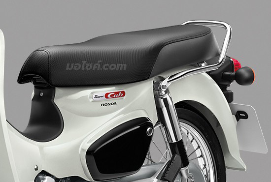 Honda Super Cub 2020 เบาะตอนเดียว มือจับหลังโครเมียม